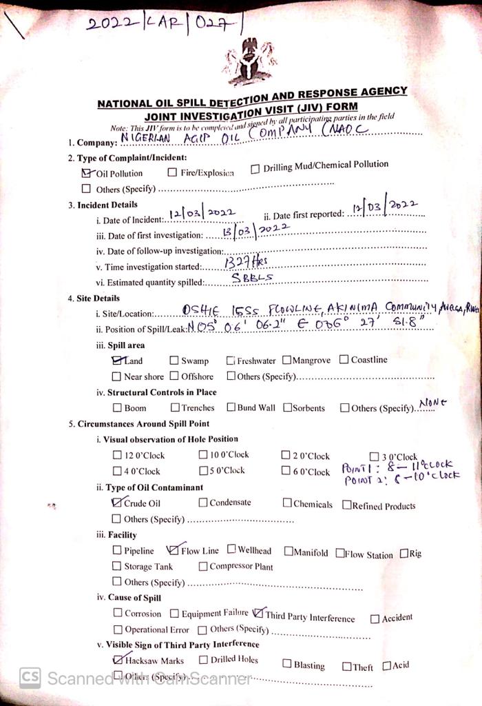 Incident evidence 9